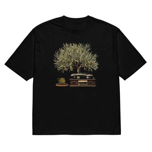Olive Tree Oversized heavyweight t-shirt